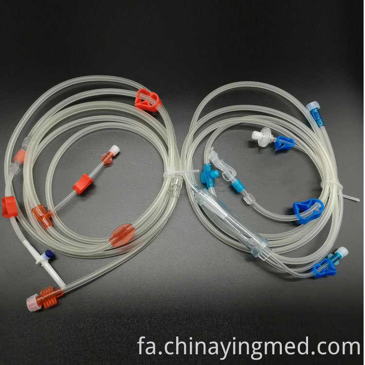 خط خون همودیالیز پزشکی Medical Hemodialysis Blood Line
